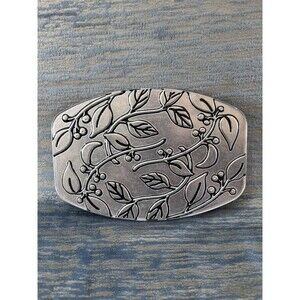 VTG Wilton Armetale Botanica Leaf Pattern Pewter Trivet USA Made Collectible